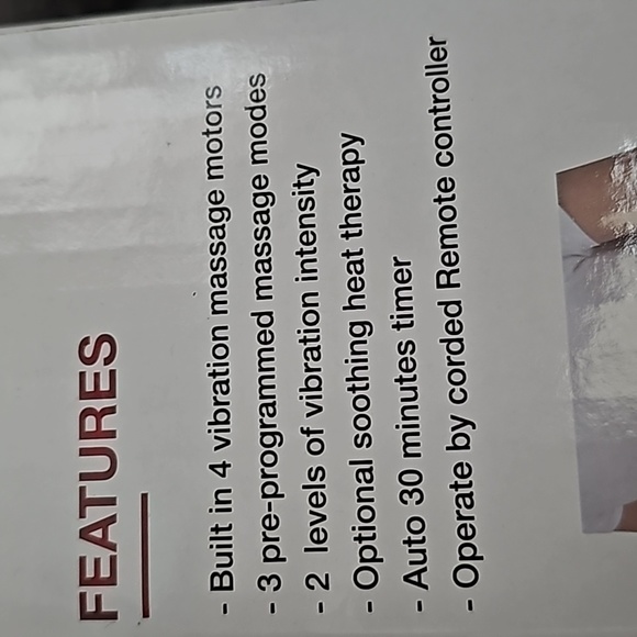 Swiss Military Heat and Pulse Back Wrap Around Belt Massager - Picture 4 of 4